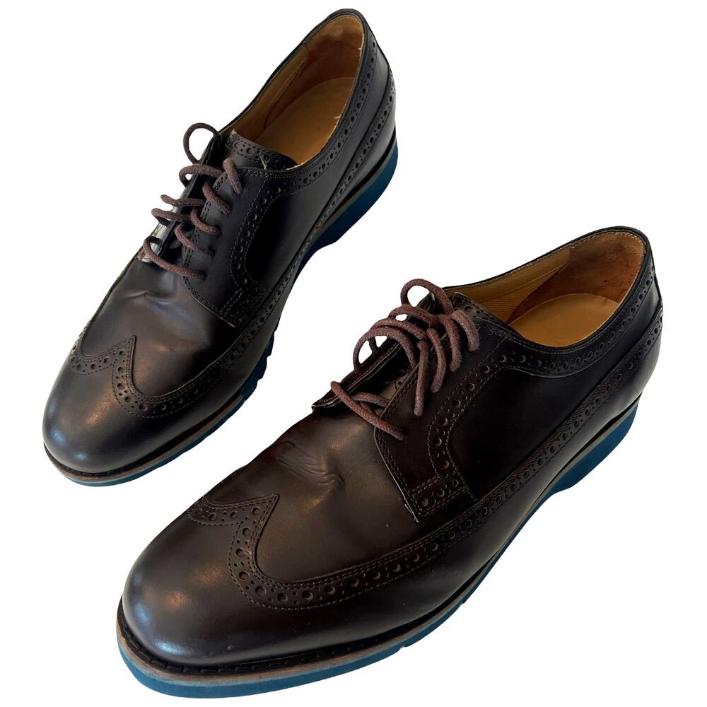 Cole Haan Grand OS Wingtip Oxfords | Brown | Mens 11 | C13273